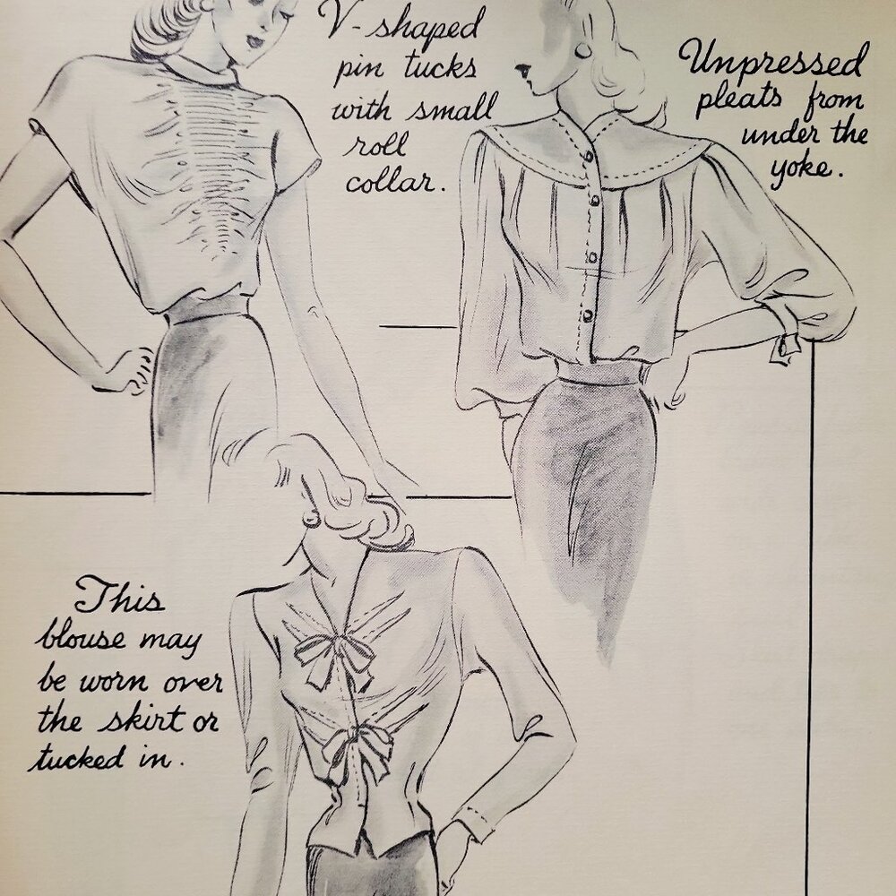 👄Vintage 1946 Spring Illustrated Fashion Booklet The Originator Vol V - Picture 3 of 7